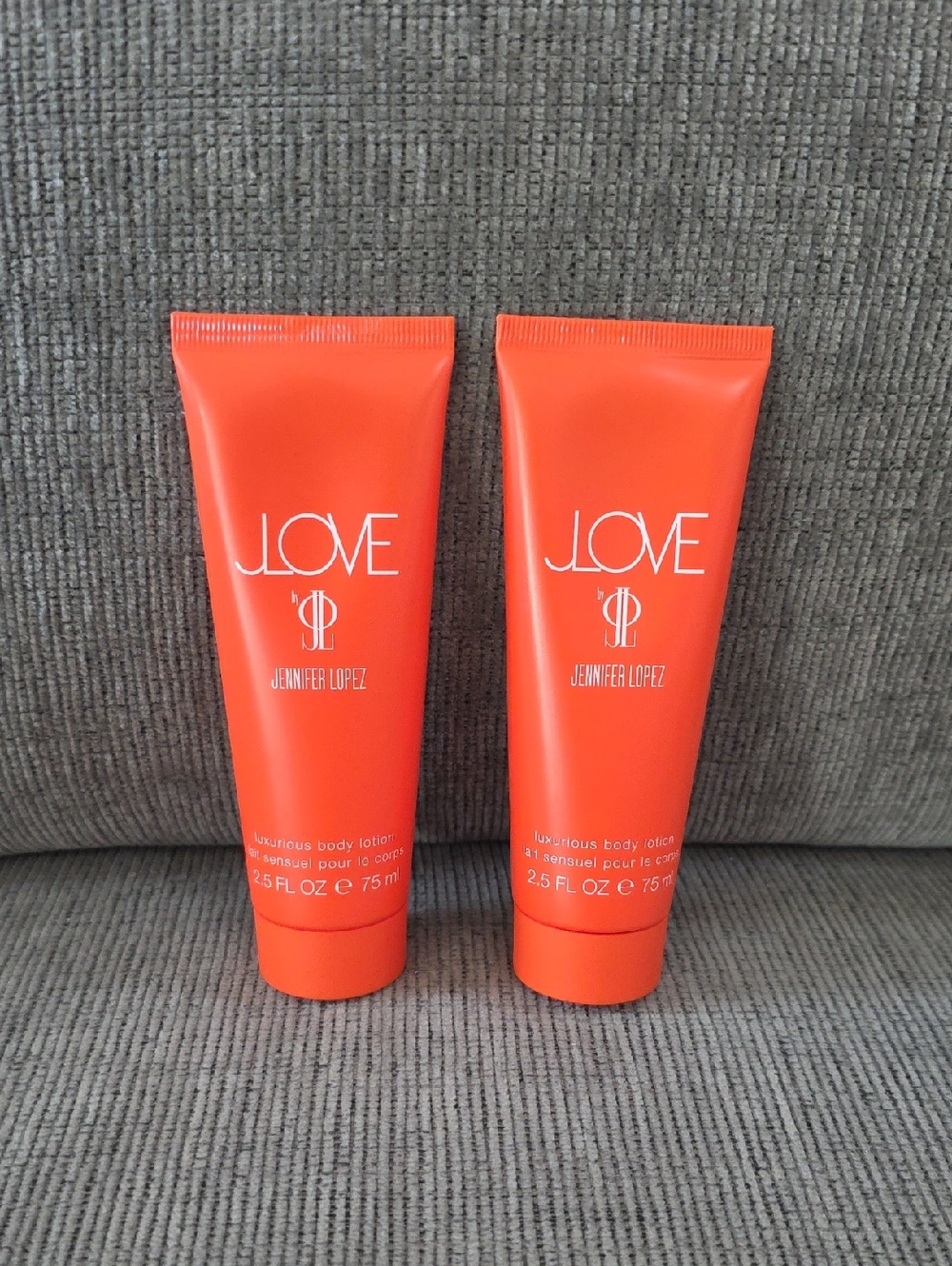 Jennifer Lopez JLOVE Body Lotion Duo, New, 2.5 Floz. Each.
